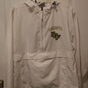 Small - White Champion UCF Knights Winbreaker Jacket